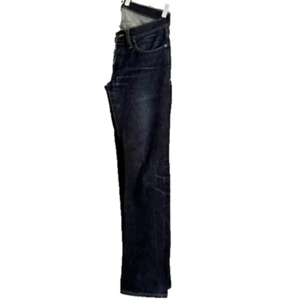 Tellason Dark Wash Low Rise Slim Straight Selvedge Jeans - 28 x 32.5